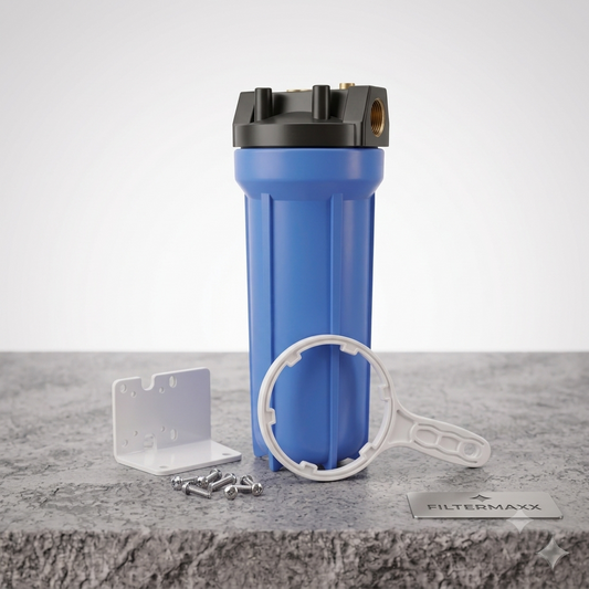 10" Συσκευή Φίλτρων Νερού Μπλε - Set (Filter Housing Blue)