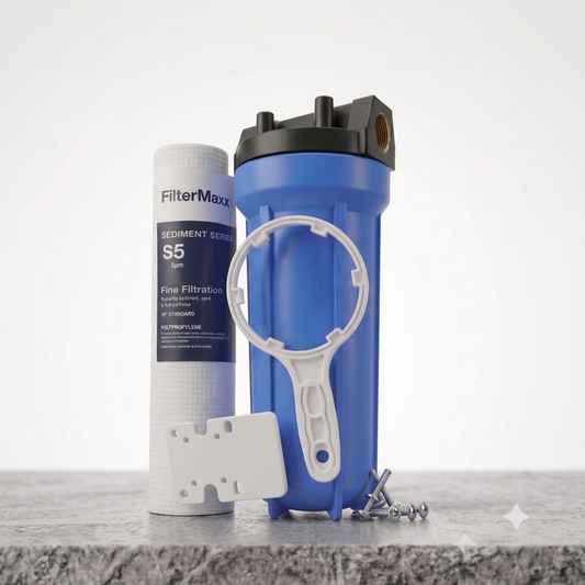 10" Συσκευή Φίλτρων Νερού Μπλε - Set (Filter Housing Blue)