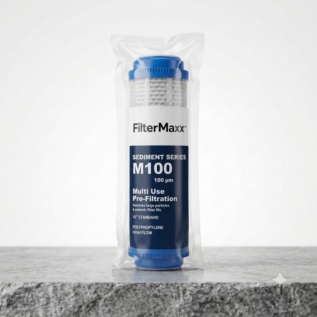 10" Φίλτρο για Σωματίδια 100 Micron για Πολλές Χρήσεις (Sediment Filter Cartridge - Washable)