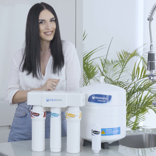Σύστημα Αντίστροφης Όσμωσης - Aquasana OptimH2O® Reverse Osmosis + Claryum®