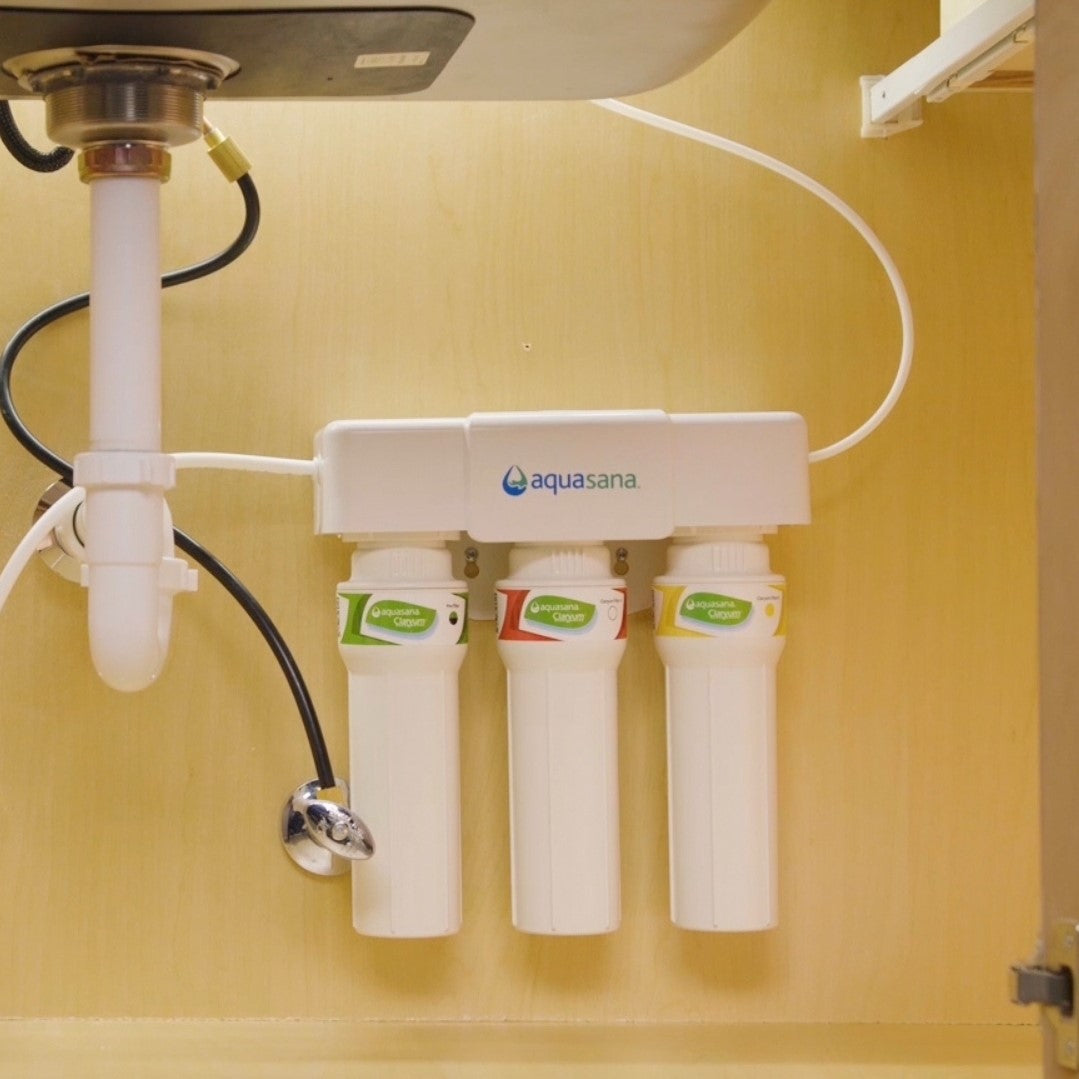 Σύστημα Ενεργού Άνθρακα 3ων Σταδίων -  Aquasana Claryum® 3-Stage Max Flow